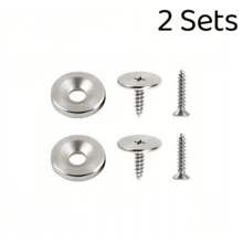 1Set/2/4/6/8Sets Magnetic Cabinet Door Latches, Invisible Closing Metal Magnetic Latches, Suitable For Various Materials, Kitchen Glass Doors And Furniture Cabinet Doors - Multicolor - View 16