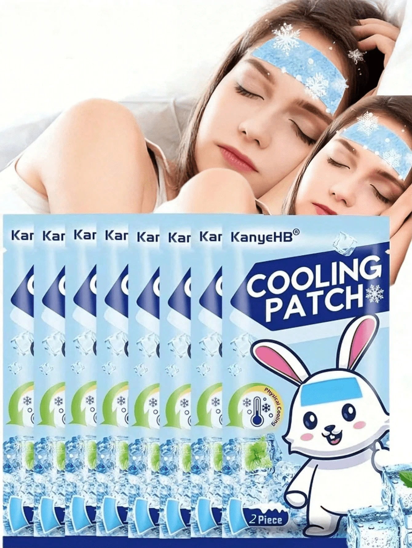 40pcs Summer Cooling Patches, Comfortable Gel Patches, Individually Wrapped Portable Cooling Patches Suitable For Home, Travel, Students, Classroom, Outdoor, Camping, Beach, Ideal Summer Small Gift (Randomly Shipped New And Old Models)