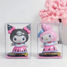 Time Melody 系列盲盒公仔附防塵展示盒，可愛玩具，桌面臥室裝飾，送給女孩子的最佳禮物 - 彩色 - 查看 8