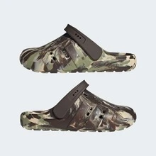 Adidas Adilette Clog 2.0  Unisex Dark Brown / Tent Green / Sand Strata KI2701 - 鏽棕色 - 查看 1