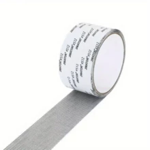 Window Mesh Repair Tape, Self-Adhesive Strong Mesh Patch, 5cm Wide X 2m Long, Ideal For Hole Repairs, Durable Window Covering Fix - Multicolor - View 9