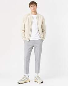New Balance NB 1000 舒適運動 網布皮革 低筒 休閒城市通勤跑步鞋 男款 白藍 - 白色 - 查看 8