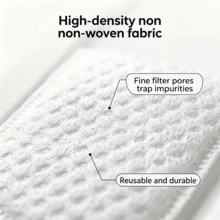 Faucet Filter Bags (10 Filter Bags + 2 Fixing Straps), With High-Efficiency Pre-Filtration Function, Effectively Intercepts Rust, Sediment, Impurities, Etc., Practical Small Accessory For Daily Kitchen Water Purification - Filter Cotton - View 5