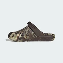 Adidas Adilette Clog 2.0  Unisex Dark Brown / Tent Green / Sand Strata KI2701 - 鏽棕色 - 查看 8