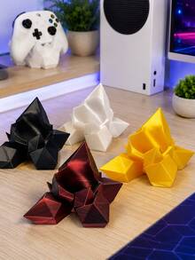 Dudukan Kontroler Kristal, Dudukan Kontroler Game & Ponsel 2-in-1 untuk Meja, Dudukan Display Gamepad Universal, Organizer Meja Dekorasi Ruang Gaming Cetak 3D Geode, Aksesoris Kontroler Video Game, Hadiah Gamer Keren untuk Pria dan Anak Laki-laki - View 11