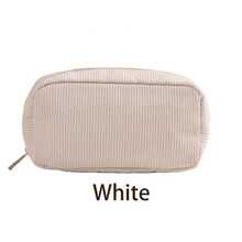 1pc Customized Embroidered Name Cosmetic Bag, Women's Makeup Organizer, Daily Travel Storage, Travel Toiletry Bag, Large Capacity, Bridal Party Gift, Bridesmaid Gift, Birthday Gift, Mother's Day Gift, Teacher's Day Gift, Chic & Elegant, Gift For Her - Multicolor - View 15