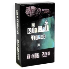 Ritual Tarot Deck By Tiera May，78張塔羅牌占卜卡，適合初學者的巫術遊戲 - 彩色 - 查看 1