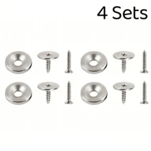 1Set/2/4/6/8Sets Magnetic Cabinet Door Latches, Invisible Closing Metal Magnetic Latches, Suitable For Various Materials, Kitchen Glass Doors And Furniture Cabinet Doors - Multicolor - View 12