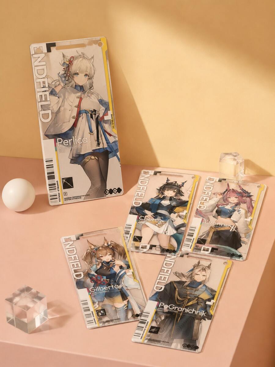 1pc "Arknights: Endfield" Endfield Pass Acrylic Keychain, Endfield Pass Decoration, Double-Sided Double-Layer Acrylic Pendant, Backpack & Key Chain Accessory, Anime Game Peripheral, ABS Material - Birthday Gift, Summer Toy Gift, New Year Gift, Easter Gift, Halloween Gift, Christmas Gift, Valentine's Day Gift - Perfect Gift - Gift - Toys - Games - Best Seller - Multicolor - View 1
