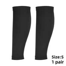 Sports Calf Cover Sleeves With Non-Slip Waistband, Elastic Knitted Leg Sleeves For Running, Cycling And Daily Training, Assorted Colors - Cooling Leg Sleeves - View 14