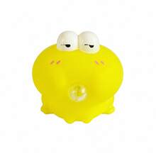 1 pieza Juguete de apretar con burbujas de animal lindo, juguete antiestrés suave, juguete divertido para soplar burbujas para adultos, pelota antiestrés para aliviar la ansiedad, perfecto para entretenimiento de verano - Multicolor - Ver 12