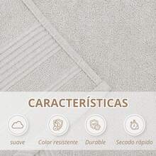 Towels - Light Grey - View 6