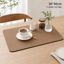 1 Kitchen Countertop Absorbent Mat, Bar Drain Mat, Coffee Machine Mat, Free Washable Heat Insulation Mat, Kitchen Decor Living Room Home Decor Living Room - Multicolor - View 11