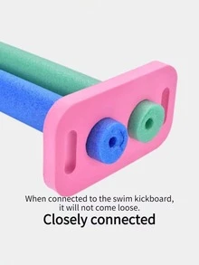 1Pc Colorful Floating Foam Swim Stick Solid Pool Noodle Buoyancy Bar Water Aerobics Exercise Equipment Drowning Prevention Training Aid - Buoyancy Rod Connecting Plate - View 7