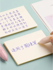 Waterproof Transparent Sticky Notes | Self-Adhesive, Reusable Assorted Sizes Memo Pads (Square/Rectangular) | Suitable For Notebooks And Book Annotations And Notes, Perfect For School And Office Organization, Transparent With Self-Adhesive Backing, Suitable For Learning And Writing. Sizes Include 9.5 X 6.99cm, 7.62 X 7.62cm And 7.62 X 5.08cm. - one-size - View 2