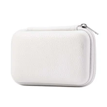 Bolsa portátil para cámara CCD, caja de almacenamiento tipo tarjeta para cámara, bolsa portátil para cámara CCD de carcasa rígida de EVA, bolsa de almacenamiento para auriculares y cable de datos, impermeable, resistente al desgaste, resistente a los arañazos, accesorios esenciales para la cámara para viajes al aire libre y regalos de vacaciones. - Ver 11