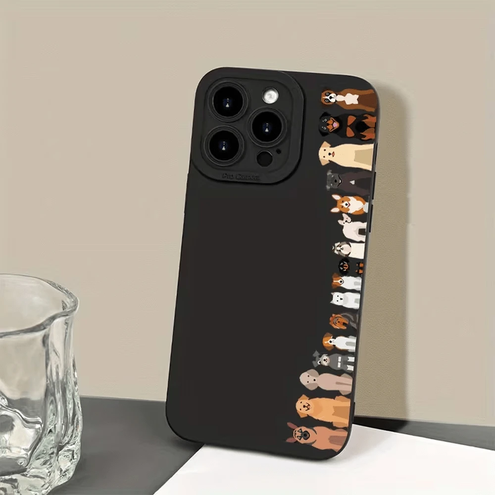 Funda de Teléfono Clásica de TPU Mate con Tacto Mate Suave, Estampado Premium Estético, Fundas para Hombre y Mujer, Protección Total Antigolpes y Anticaídas, Cobertura Completa de Cámara, Impresión HD Resistente a Arañazos y Desgaste, Acabado Antideslizante, Regalo Ideal para Novio, Novia, Amigos y Pareja. Compatible con iPhone 11/11 Pro/11 Pro Max/12/12 Pro/12 Mini/12 Pro Max/13/13 Mini/13 Pro/13 Pro Max/14/14 Plus/14 Pro/14 Pro Max/15/15 Plus/15 Pro/34 Pro Max/X/XR/XS Max y Serie Galaxy - MSTSY-BWH-MXMSTSY4548 - Ver 1