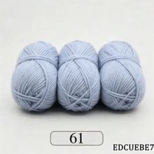 EDCUEBE7 Mixed Color 5-Ply Milk Yarn, Common Colors, Suitable For Crochet - For Mats, Carpets, Clothing, Scarves And Beginner DIY Projects - 5 Strands Of 50g Yarn - View 94
