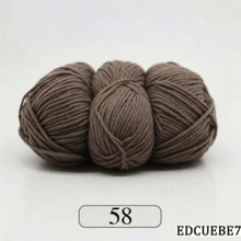 EDCUEBE7 Mixed Color 5-Ply Milk Yarn, Common Colors, Suitable For Crochet - For Mats, Carpets, Clothing, Scarves And Beginner DIY Projects - 5 Strands Of 50g Yarn - View 60
