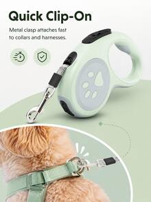 Pet Leash Color Block Retractable Leash Outdoor Portable Dog Rope Suitable For Medium And Large Dogs - Multicolor - View 8