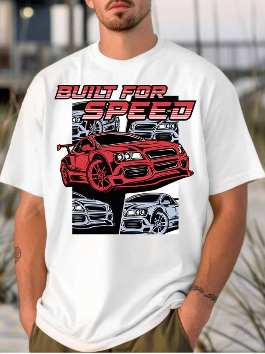 Men T-Shirts - Main Image Color - 1 Piece - View 1