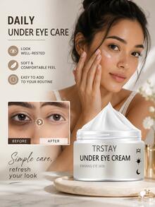 TRSTAY Hydrating Facial Cream Lightweight Formula Soft Smooth Skin Locks In Moisture Ideal For Daily Care Morning Or Evening Routine Gentle Self Pampering Relaxing Moments - Multicolor - View 6