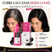 KARSEELL Natural Black Hair Dye Shampoo 500ml Instant Gray Coverage Argan Oil Hydrolyzed Keratin Sunflower Oil Hydration Nourishment Repair Mirror Shine Softness Intense Color Dry And Damaged Hair 8 Minutes Ammonia Free Paraben Free Silicone Free Uni - Shampoo - View 5