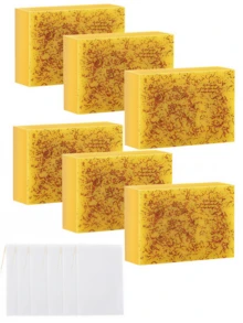 1/2/6PCS Natural Turmeric Kojic Acid Soap | Triple-Action Cleanser | Brightens, Smooths & Fades Dark Spots | Dermatologist-Tested For Face & Body, Morning & Night Use For Men & Women - Lemon - 查看 11