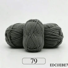 EDCUEBE7 Mixed Color 5-Ply Milk Yarn, Common Colors, Suitable For Crochet - For Mats, Carpets, Clothing, Scarves And Beginner DIY Projects - 5 Strands Of 50g Yarn - View 57