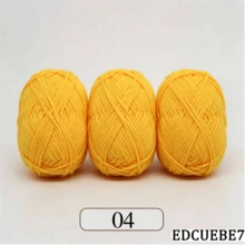 EDCUEBE7 Mixed Color 5-Ply Milk Yarn, Common Colors, Suitable For Crochet - For Mats, Carpets, Clothing, Scarves And Beginner DIY Projects - 5 Strands Of 50g Yarn - View 56