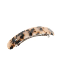 1pc Vintage Elegant Leopard Print Oval Spring Hair Claw Clip - Suitable For Ponytails Or Buns; Ideal For Thin And Short Hair; Student Supplies; Animal Print Pattern; Hair Accessories; Headwear; Women's Hair Accessories,Clips For Hair - Multicolor - View 15