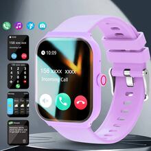 Nuevo Reloj Inteligente de Moda con Pantalla Táctil Completa de Alta Definición y Función de Llamada Inalámbrica, Compatible con Teléfonos Android e iOS, Regalo Perfecto - Multicolor - Ver 1