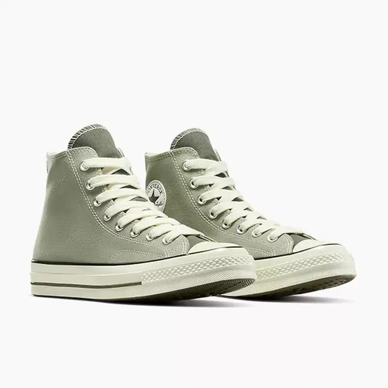 Converse Unisex Chuck Taylor 70S SEASONAL High Top Canvas Sneakers A17903C - Mint Green - View 1