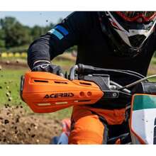 1對通用摩托車把手護手 | 耐用ABS防摔護手 | 適用於CRF YZF RMZ SX EXC XCW SMR ATV越野摩托車越野單車改裝配件 - A - 查看 7