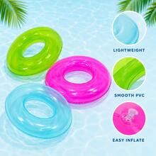 Naturepeak Inflatable Swim Rings, Inflatable Swim Rings, Unisex Underarm Floaties, Including Green, Pink, Donut-Shaped, Watermelon-Shaped, Suitable For Summer Water Sports, Pool Parties, Beach Parties, Swimming Pools, Beaches, Summer Vacation Swim Rings - A-yongQuan - View 6