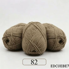 EDCUEBE7 Mixed Color 5-Ply Milk Yarn, Common Colors, Suitable For Crochet - For Mats, Carpets, Clothing, Scarves And Beginner DIY Projects - 5 Strands Of 50g Yarn - View 18