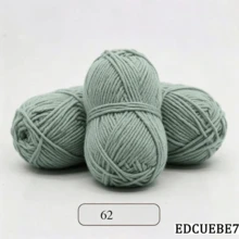 EDCUEBE7 Mixed Color 5-Ply Milk Yarn, Common Colors, Suitable For Crochet - For Mats, Carpets, Clothing, Scarves And Beginner DIY Projects - 5 Strands Of 50g Yarn - View 20