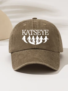 Unisex Fashion Essential Highly Attractive All-Season Decorative "KATSEYE Six Girls" Graphic Print Baseball Cap, Lightweight & Portable, Washable, Gift For Family And Friends - Washed Cap - View 12