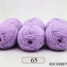 EDCUEBE7 Mixed Color 5-Ply Milk Yarn, Common Colors, Suitable For Crochet - For Mats, Carpets, Clothing, Scarves And Beginner DIY Projects - 5 Strands Of 50g Yarn - View 29