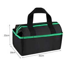 Oxford Cloth Waterproof Tool Bag, Wear-Resistant Thickened Handheld Shoulder Bag Suitable For Construction Site - Multicolor - View 15