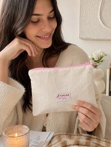Nécessaire Macaron, Bolsa Pequena e Portátil, Porta-Moedas, Porta-Joias, Bolsa Feminina Fashion, Bolsa Tote, Grande Capacidade, Sacola de Compras, Bolsa de Ombro, Bolsa Transversal, Bolsa para o Trabalho, Bolsa de Viagem Fofa, Bolsa de Casamento, Clutch, Bolsa Tote, Necessaire, Bolsa Organizadora, Bolsa Lua, Ideal para Natal, Halloween, Verão, Inverno, Dia dos Namorados, Ano Novo, Páscoa, Presente Essencial para o Natal, Presente de Aniversário para Mulheres, Mães e Amigas - Multicolorido - Ver 6
