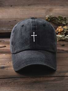 1 pieza/2 piezas Gorras de béisbol estilo Y2K unisex, sombreros de protección solar para exteriores adecuados para deportes al aire libre, sombreado y uso diario - Negro - Ver 6