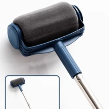 1pc Self-Absorbing Large Paint Roller Brush - 6 Inch Fabric, Suitable For Wall And Wallpaper Painting - A - View 4