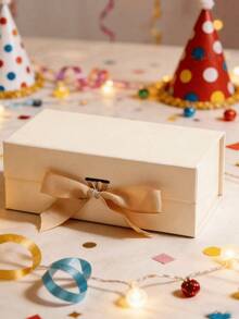 1pc Foldable Gift Box, Gift Packaging Box, Saudi National Day Gift Packaging Box For Family And Friends, Universal Holiday Gift - A - View 4