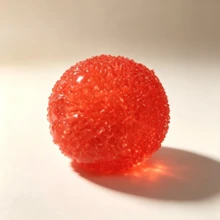 1pc-Fructose Smoothie Ball Malleable, Sandy Sound When Squeezed, Handmade Ball, Stress Relief Toy Squeeze, Suitable For Girls, Teenagers Stress Relief Toy-Easter Gift-Birthday Gift-Christmas Gift-Holiday Gift - Multicolor - View 9