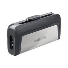 SANDISK Memoria USB 2 en 1 con USB Tipo-C y Tipo-A, USB 3.1 para Teléfonos/Portátiles - Ver 8