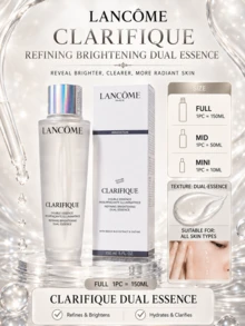 Lancôme Essence Water, 150ml Full Size/50ml Sample/10ml Mini, Moisturizing & Oil Control, Brightening Skin Tone, Suitable For All Skin Types - 蘭蔻淨澈煥膚雙精華水 - 查看 1