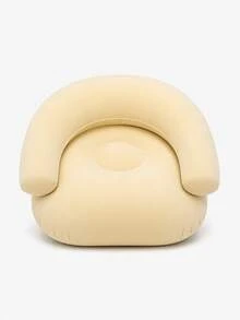 Silla inflable plegable en forma de U, sofá inflable suave y cómodo. Diseño ergonómico y material de PVC transpirable y duradero. Ligero, compacto y fácil de transportar. Adecuado para el hogar, balcón, camping, picnic, viajes y uso diario de ocio. - Multicolor - Ver 13
