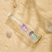 50pcs Pearl Milk Tea Stickers, Cute Cartoon Stickers, Pearl Milk Tea Merchandise, Pearl Milk Tea Gift Merchandise, Pearl Milk Tea Decals, Fun Pearl Milk Tea Vinyl Waterproof Stickers, Suitable For Laptops, Bumpers, Skateboards, Water Bottles, Computers, Phones, Bobs Burgers Stickers, Ice Cream Stickers - 7*6*1 - View 8