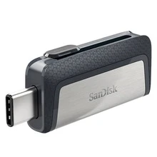 SANDISK Memoria USB 2 en 1 con USB Tipo-C y Tipo-A, USB 3.1 para Teléfonos/Portátiles - Ver 7